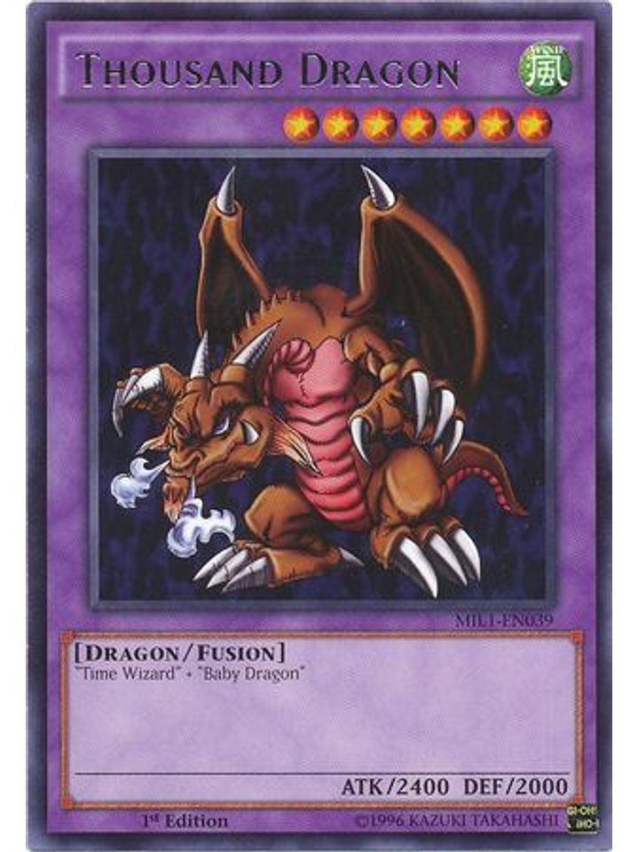 Thousand Dragon - MIL1-EN039 - Rare 1st Edition 1