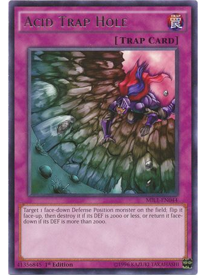 Acid Trap Hole - MIL1-EN044 - Rare 1st Edition 1