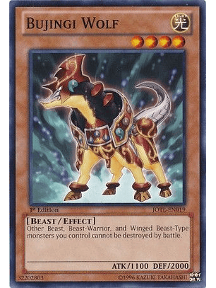 Bujingi Wolf - jotl-en019 - Common 1st Edition