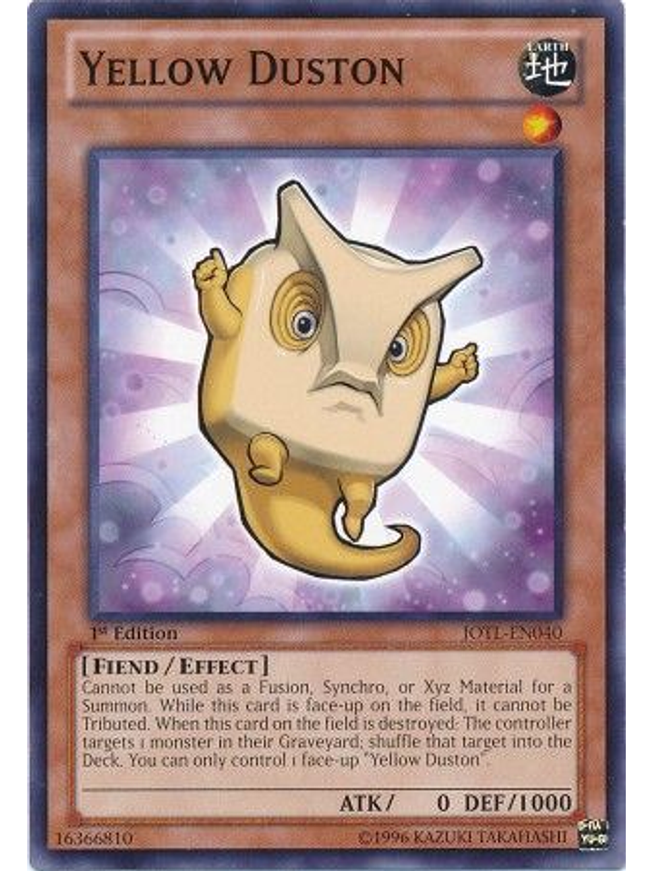 Yellow Duston - JOTL-EN040 - Common 1st Edition 1