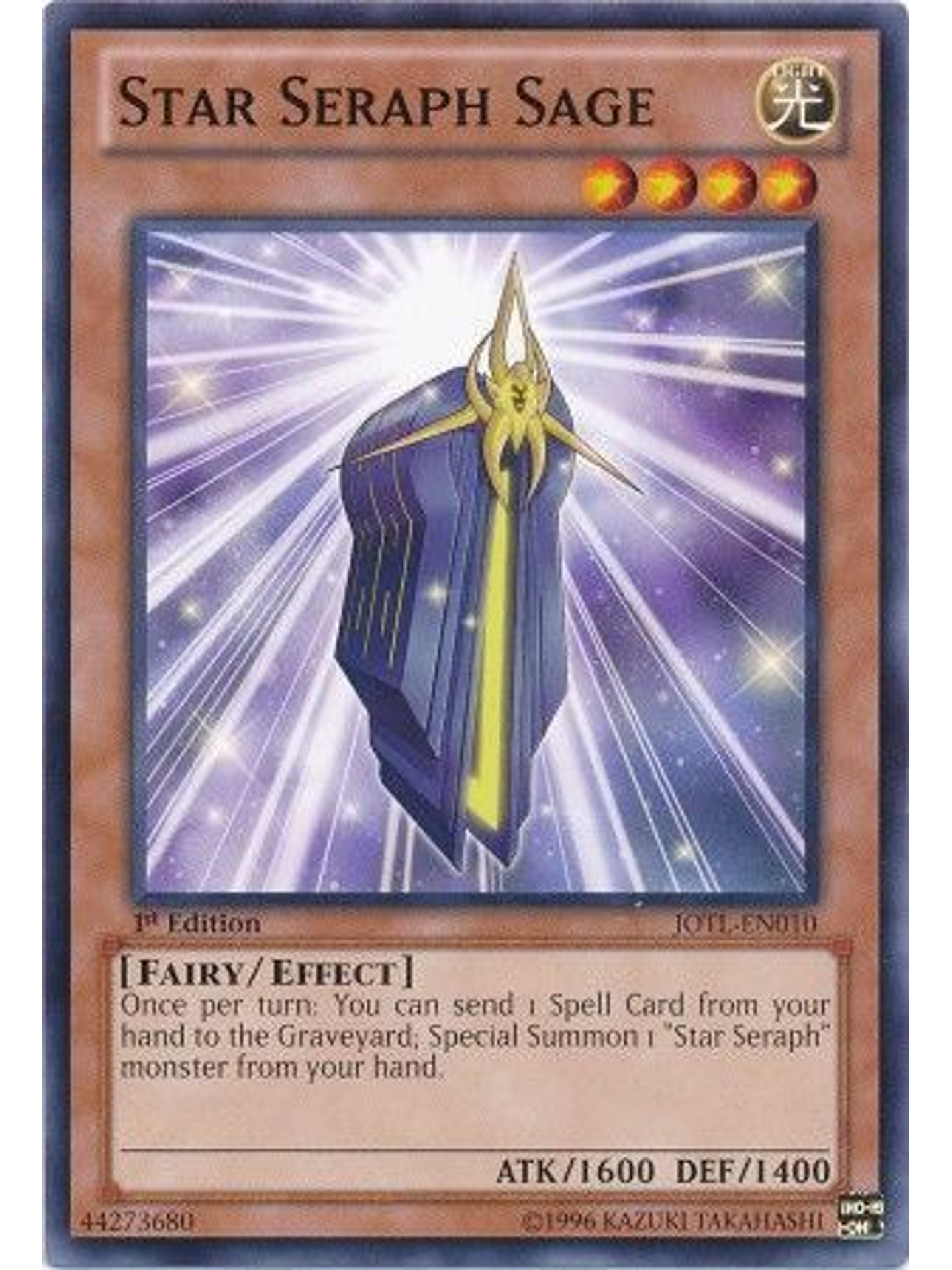 Star Seraph Sage - JOTL-EN010 - Common 1st Edition 1