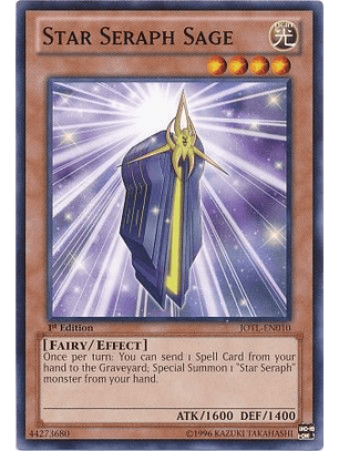 Star Seraph Sage - JOTL-EN010 - Common 1st Edition