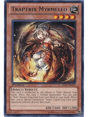 Traptrix Myrmeleo - JOTL-EN033 - Rare 1st Edition