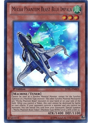 Mecha Phantom Beast Blue Impala - JOTL-EN023 - Ultra Rare 1st Edition