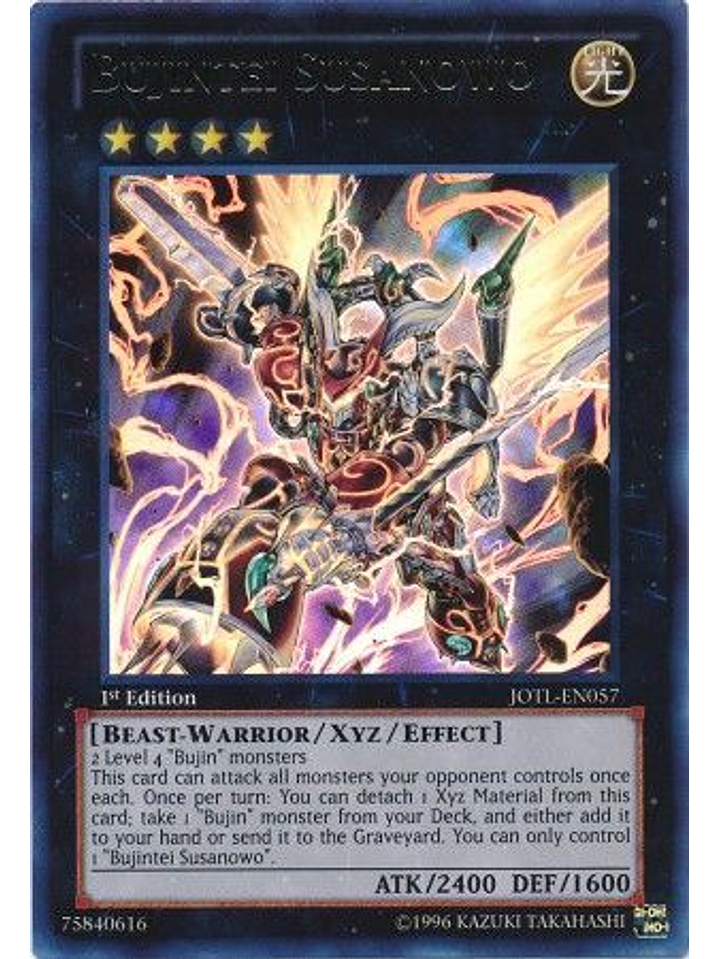 Bujintei Susanowo - JOTL-EN057 - Ultra Rare 1st Edition 1