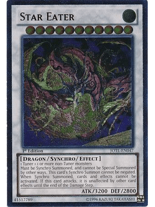 Star Eater - JOTL-EN047 1st Edition - Ultimate Rare