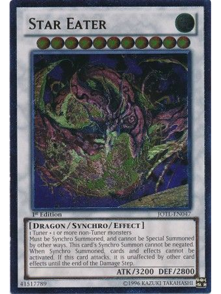 Star Eater - JOTL-EN047 1st Edition - Ultimate Rare 1
