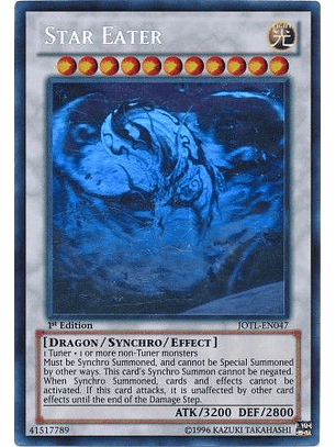 Star Eater - JOTL-EN047 - Ghost Rare 1st Edition
