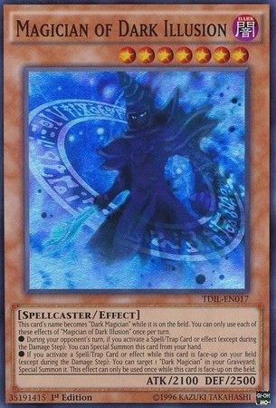 Magician of Dark Illusion - TDIL-EN017 - Super Rare Unlimited