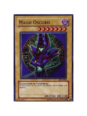 Mago Oscuro (Dark Magician) - DL1-S002 - Super Rare - Unlimited Edition
