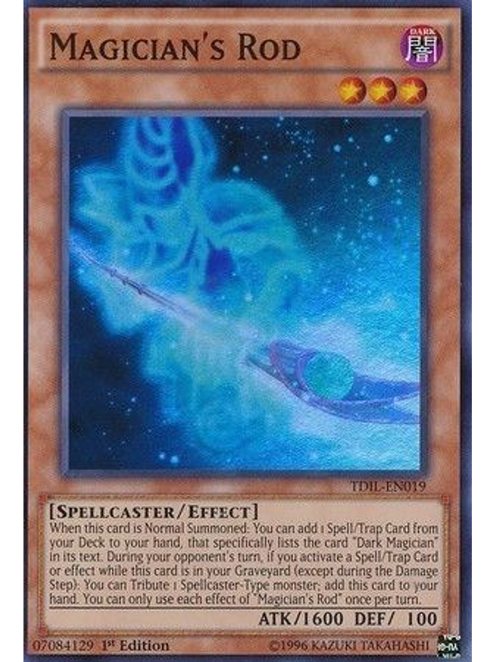 Magician's Rod - TDIL-EN019 - Super Rare 1st Edition 1