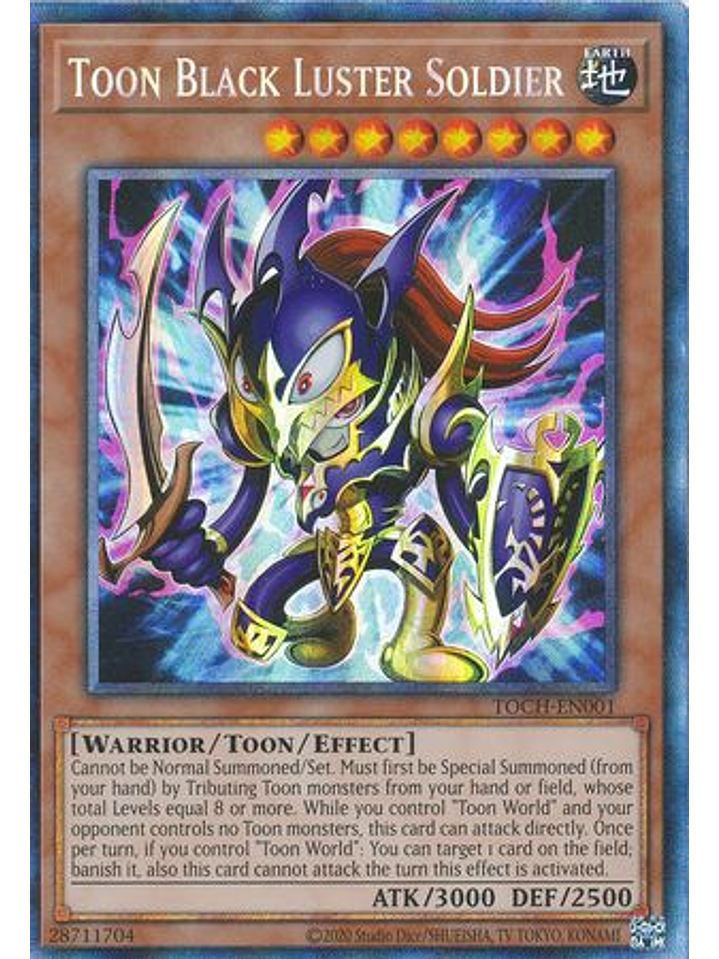 Toon Black Luster Soldier - TOCH-EN001 - Collectors Rare Unlimited 1
