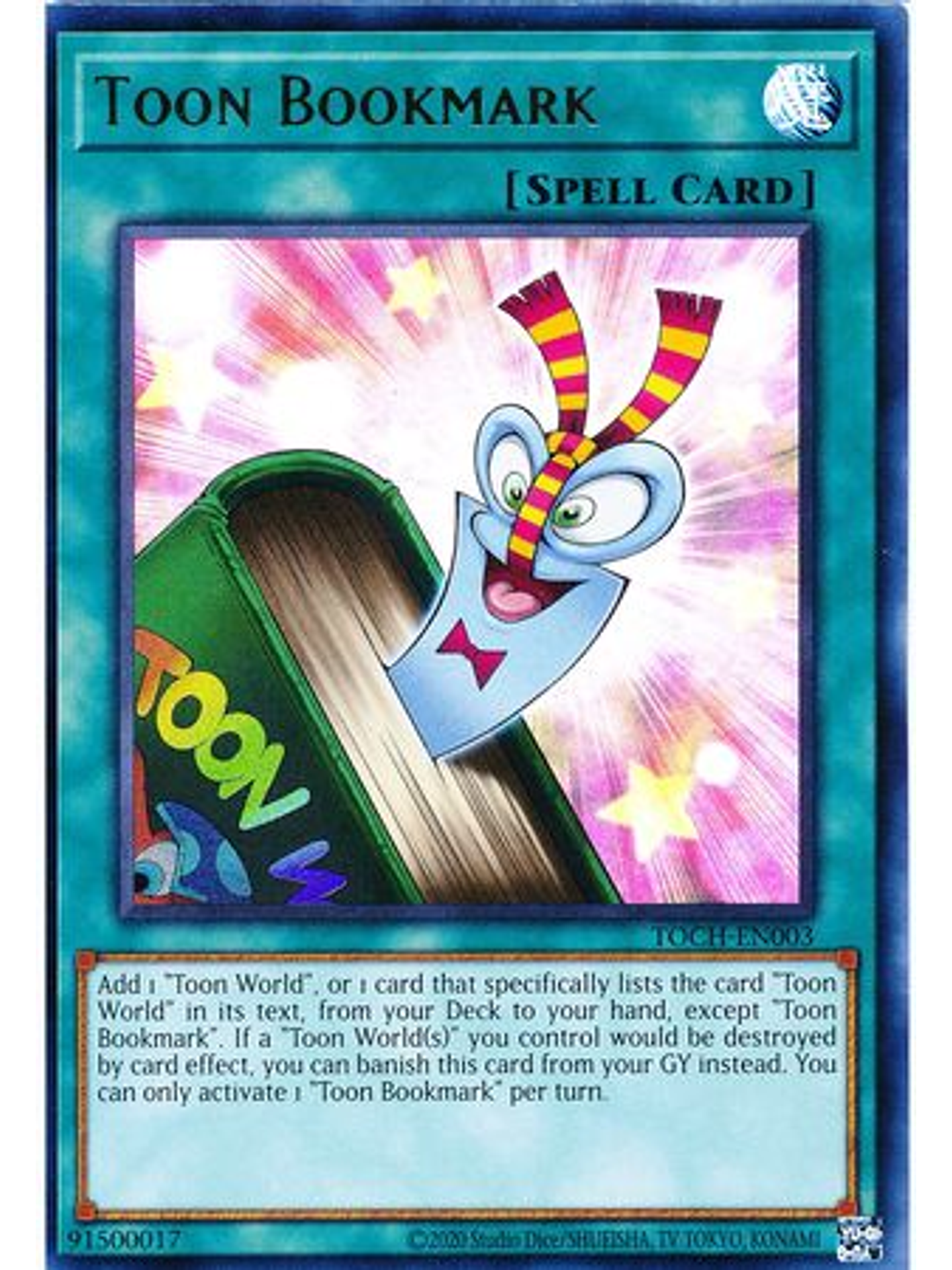 Toon Bookmark - TOCH-EN003 - Collectors Rare Unlimited 1