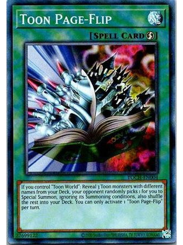 Toon Page-Flip - TOCH-EN004 - Ultra Rare Unlimited 1