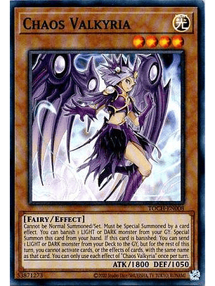 Chaos Valkyria - TOCH-EN008 - Super Rare Unlimited