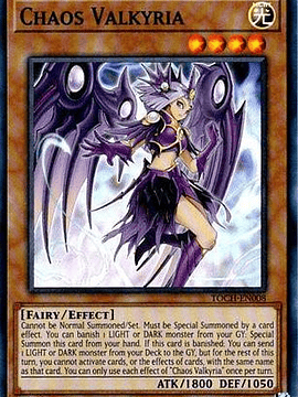 Chaos Valkyria - TOCH-EN008 - Super Rare Unlimited