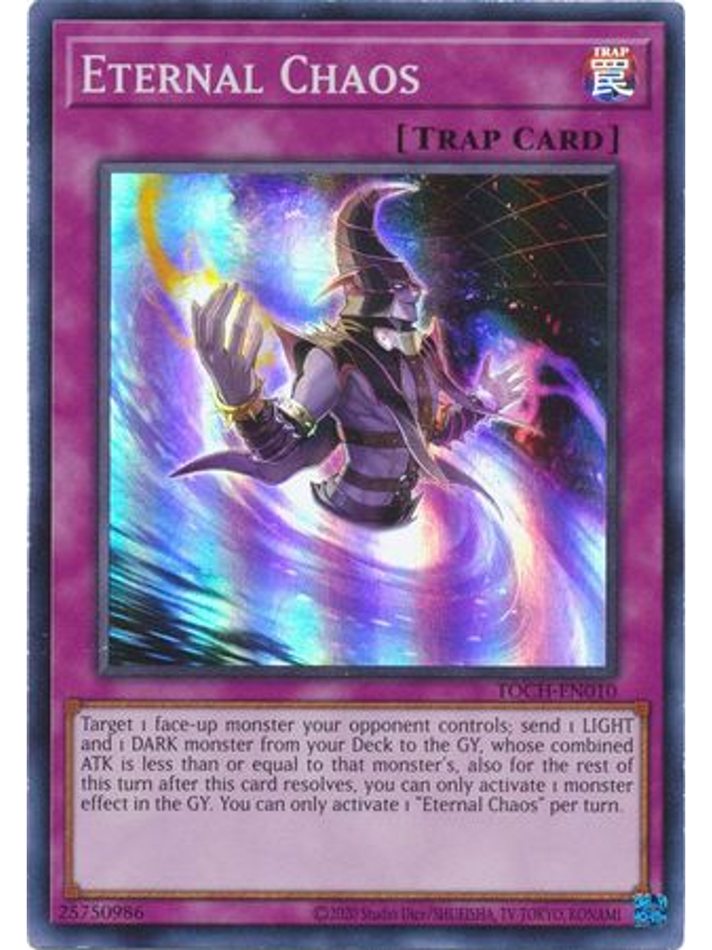 Eternal Chaos - TOCH-EN010 - Super Rare Unlimited 1