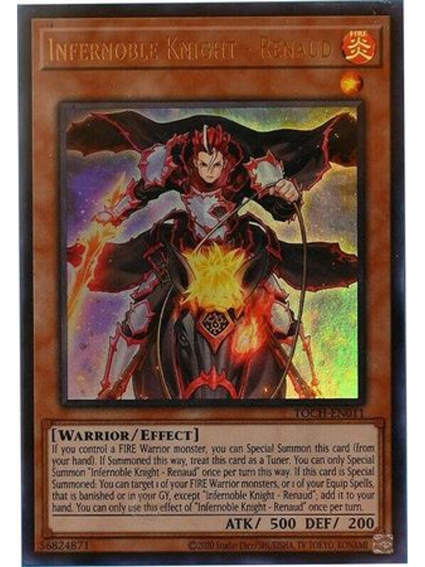 Infernoble Knight - Renaud - TOCH-EN011 - Ultra Rare Unlimited 1