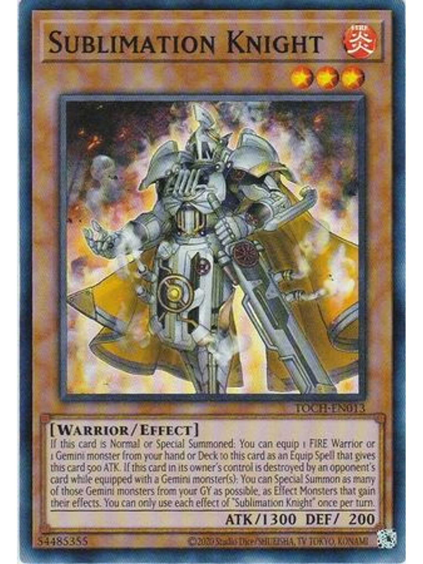 Sublimation Knight - TOCH-EN013 - Super Rare Unlimited 1