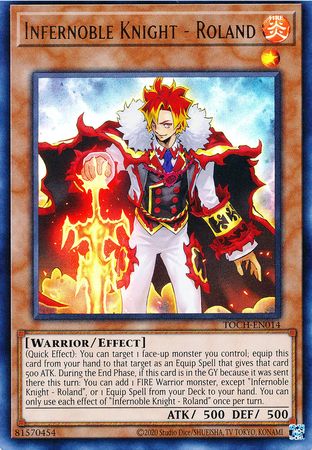 Infernoble Knight - Roland - TOCH-EN014 - Ultra Rare Unlimited