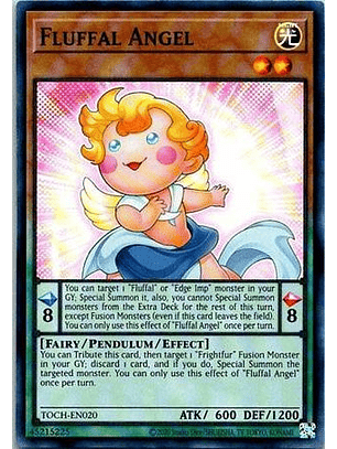 Fluffal Angel - TOCH-EN020 - Super Rare Unlimited