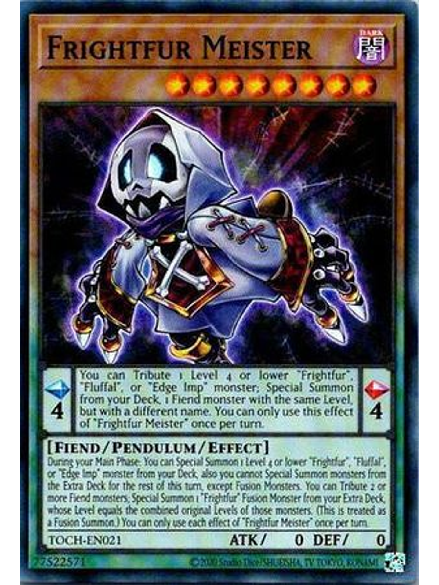 Frightfur Meister - TOCH-EN021 - Super Rare Unlimited 1