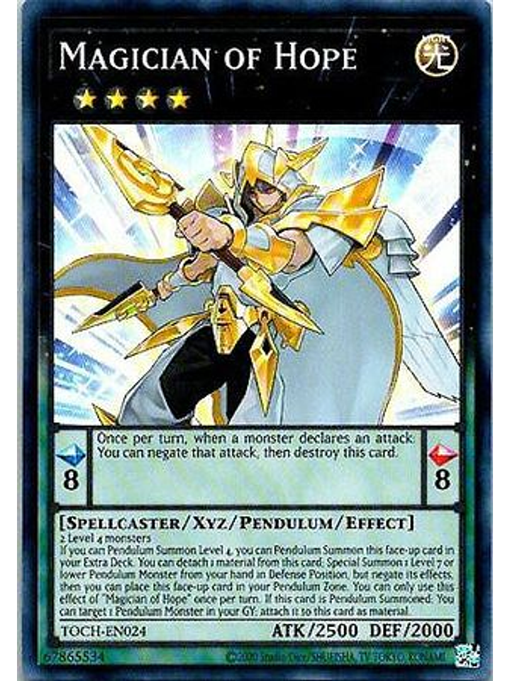 Magician of Hope - TOCH-EN024 - Super Rare Unlimited 1