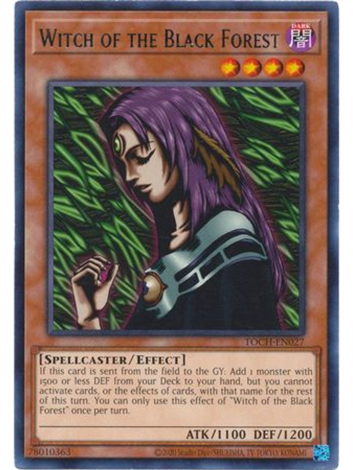 Witch of the Black Forest - TOCH-EN027 - Rare Unlimited 1