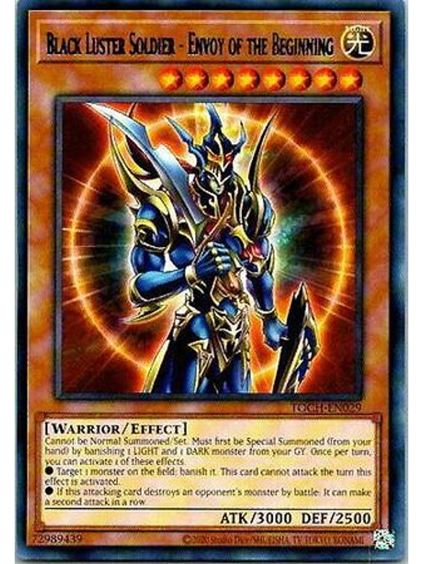 Black Luster Soldier - Envoy of the Beginning - TOCH-EN029 - Rare Unlimited 1