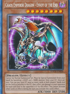 Chaos Emperor Dragon - Envoy of the End - TOCH-EN030 - Collectors Rare Unlimited