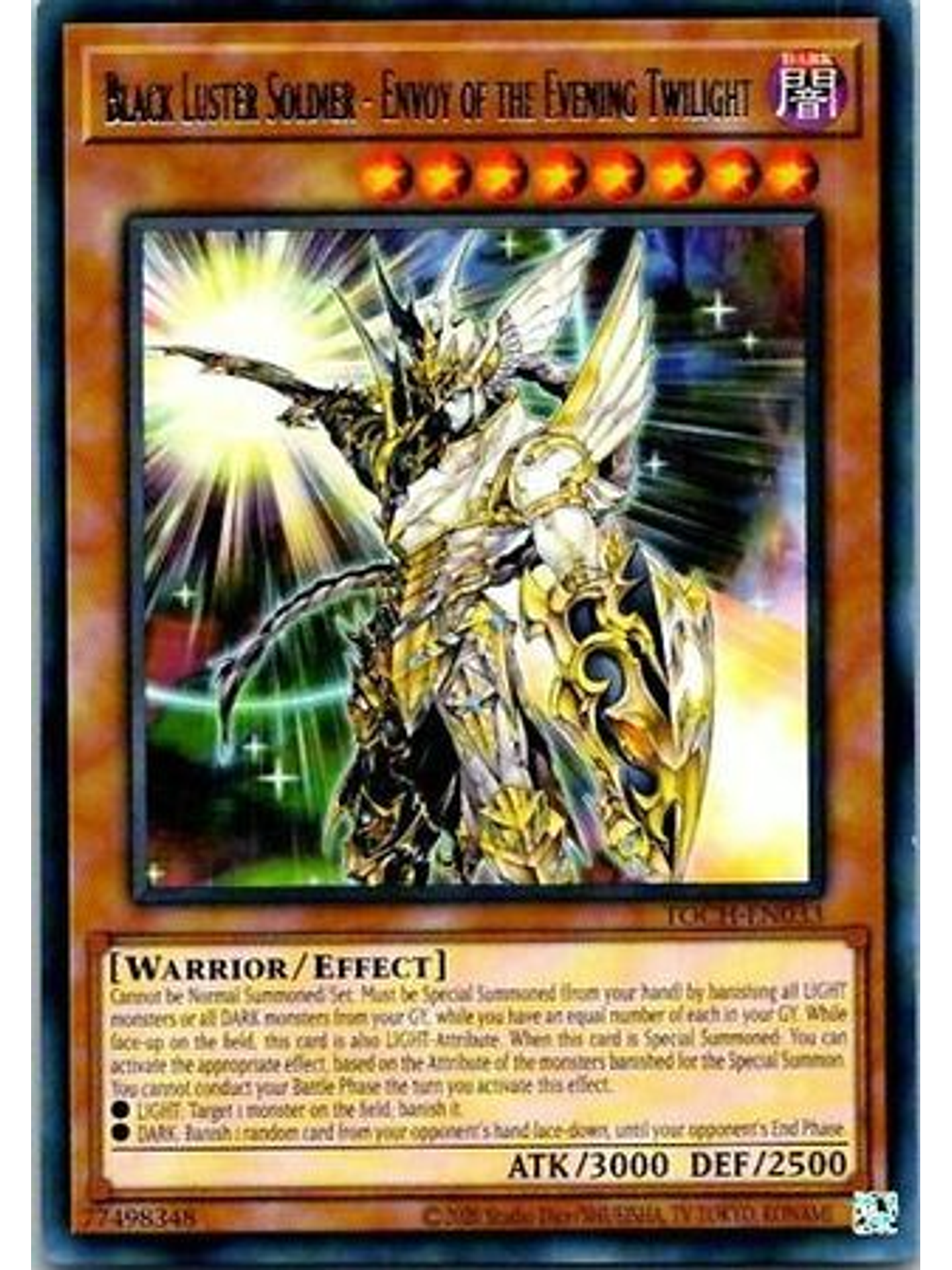 Black Luster Soldier - Envoy of the Evening Twilight - TOCH-EN033 - Rare Unlimited 1