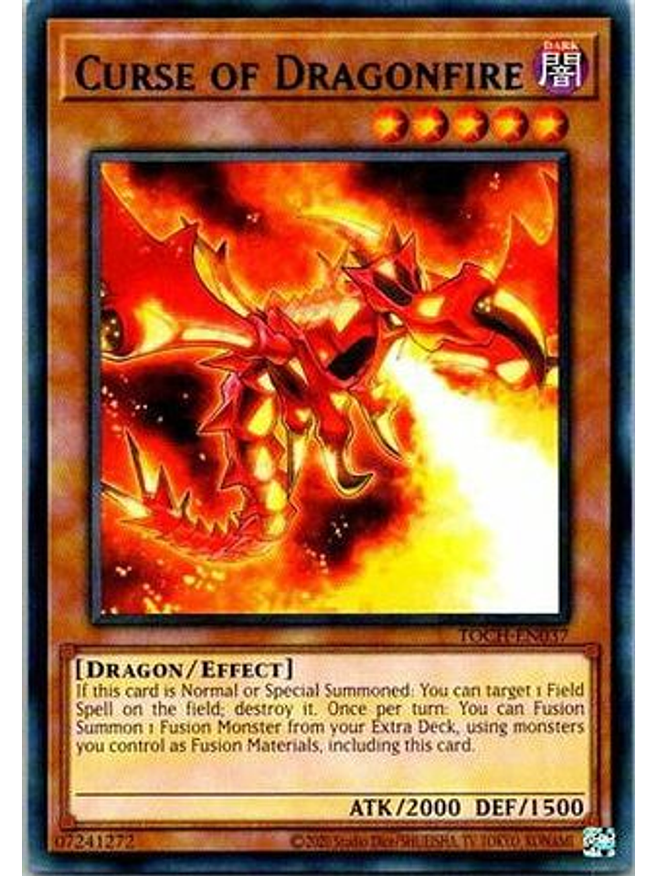 Curse of Dragonfire - TOCH-EN037 - Rare Unlimited 1