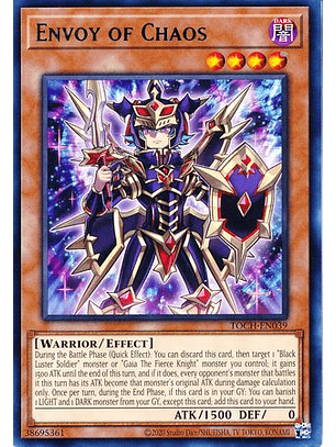 Envoy of Chaos - TOCH-EN039 - Rare Unlimited