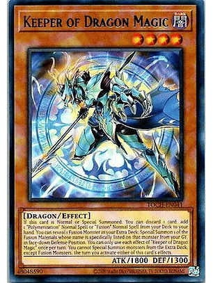 Keeper of Dragon Magic - TOCH-EN041 - Rare Unlimited