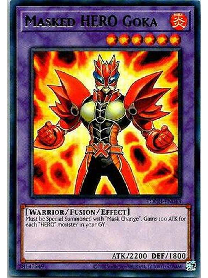 Masked HERO Goka - TOCH-EN043 - Rare Unlimited 1