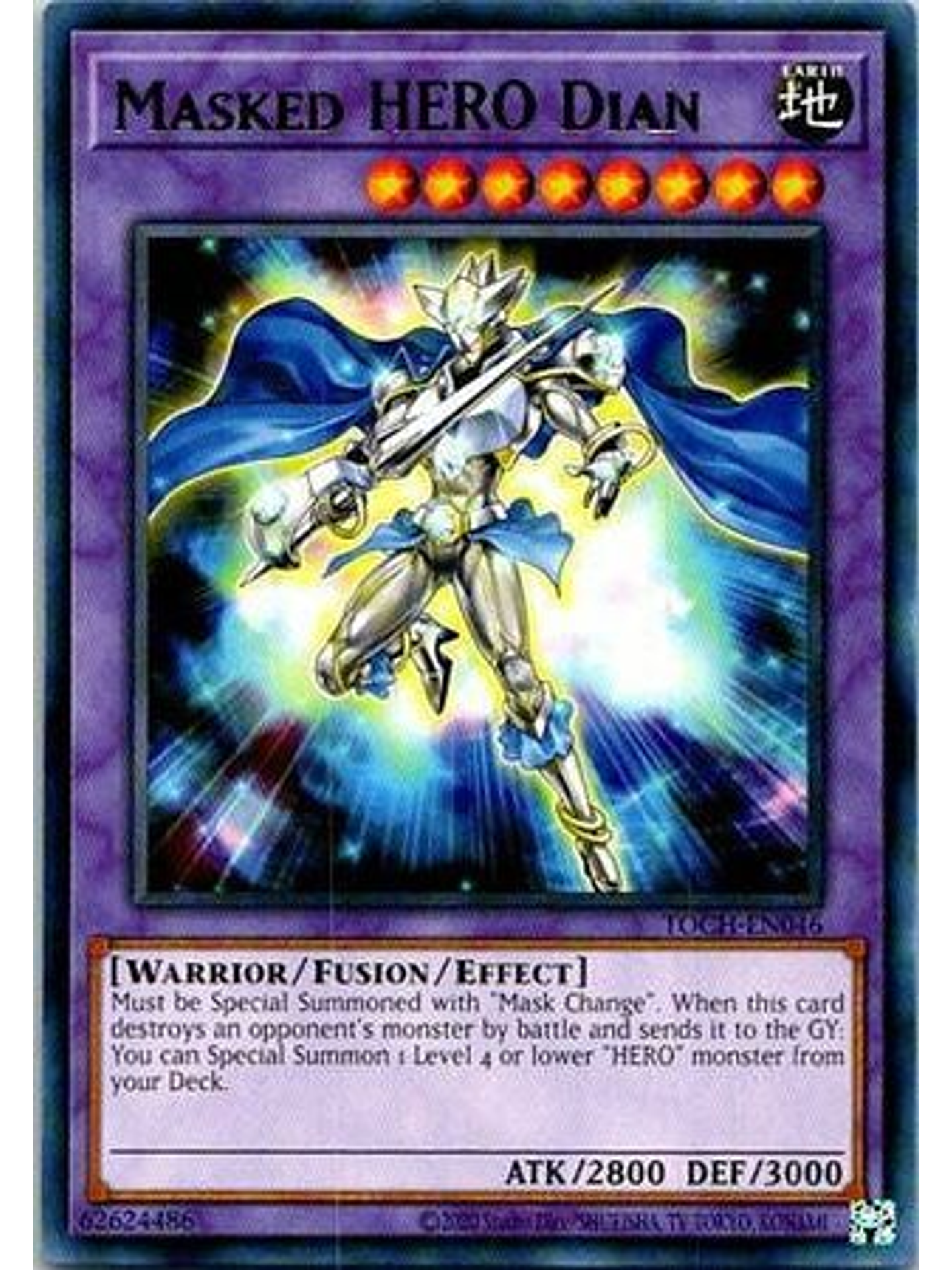 Masked HERO Dian - TOCH-EN046 - Rare Unlimited 1