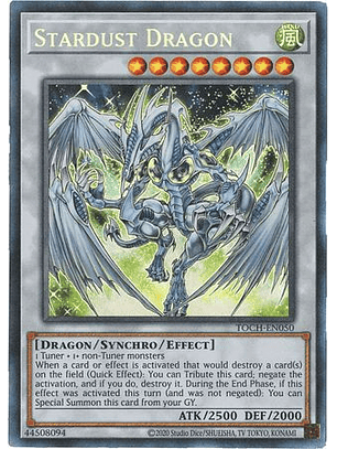 Stardust Dragon - TOCH-EN050 - Rare Unlimited