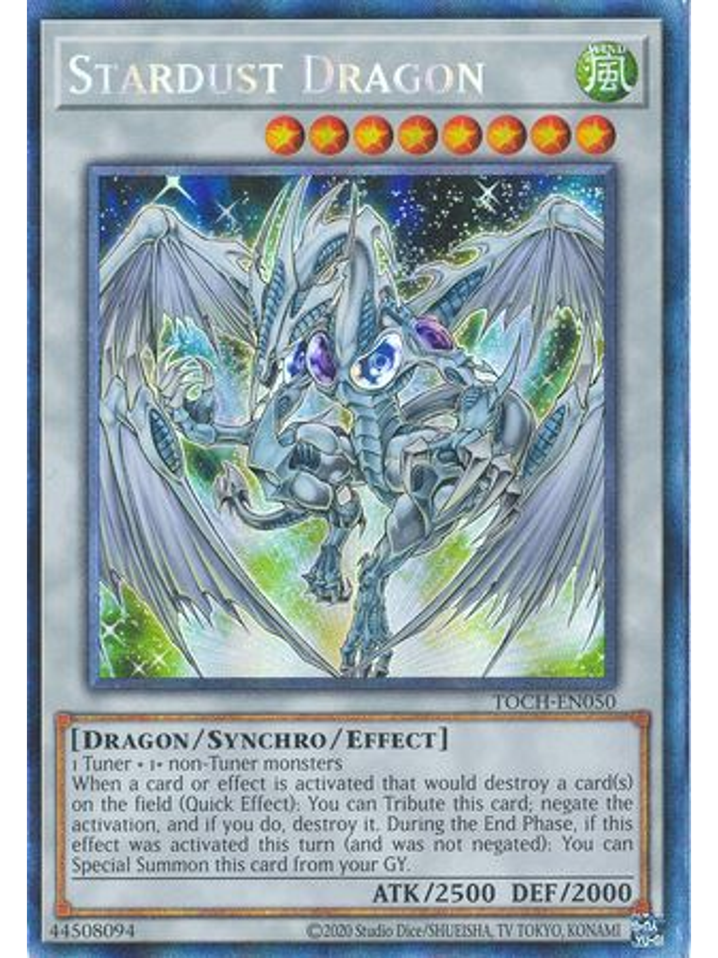 Stardust Dragon - TOCH-EN050 - Collectors Rare Unlimited 1