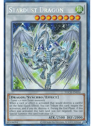 Stardust Dragon - TOCH-EN050 - Collectors Rare Unlimited