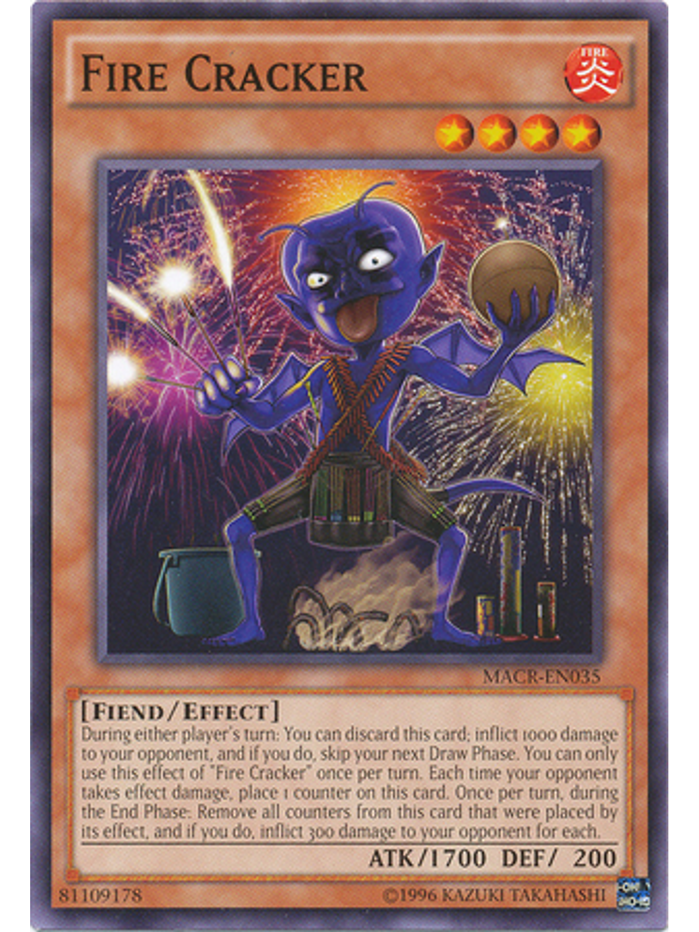 Fire Cracker - MACR-EN035 - Common Unlimited 1