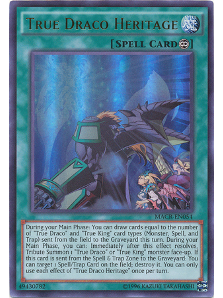 True Draco Heritage - MACR-EN054 - Ultra Rare Unlimited 1