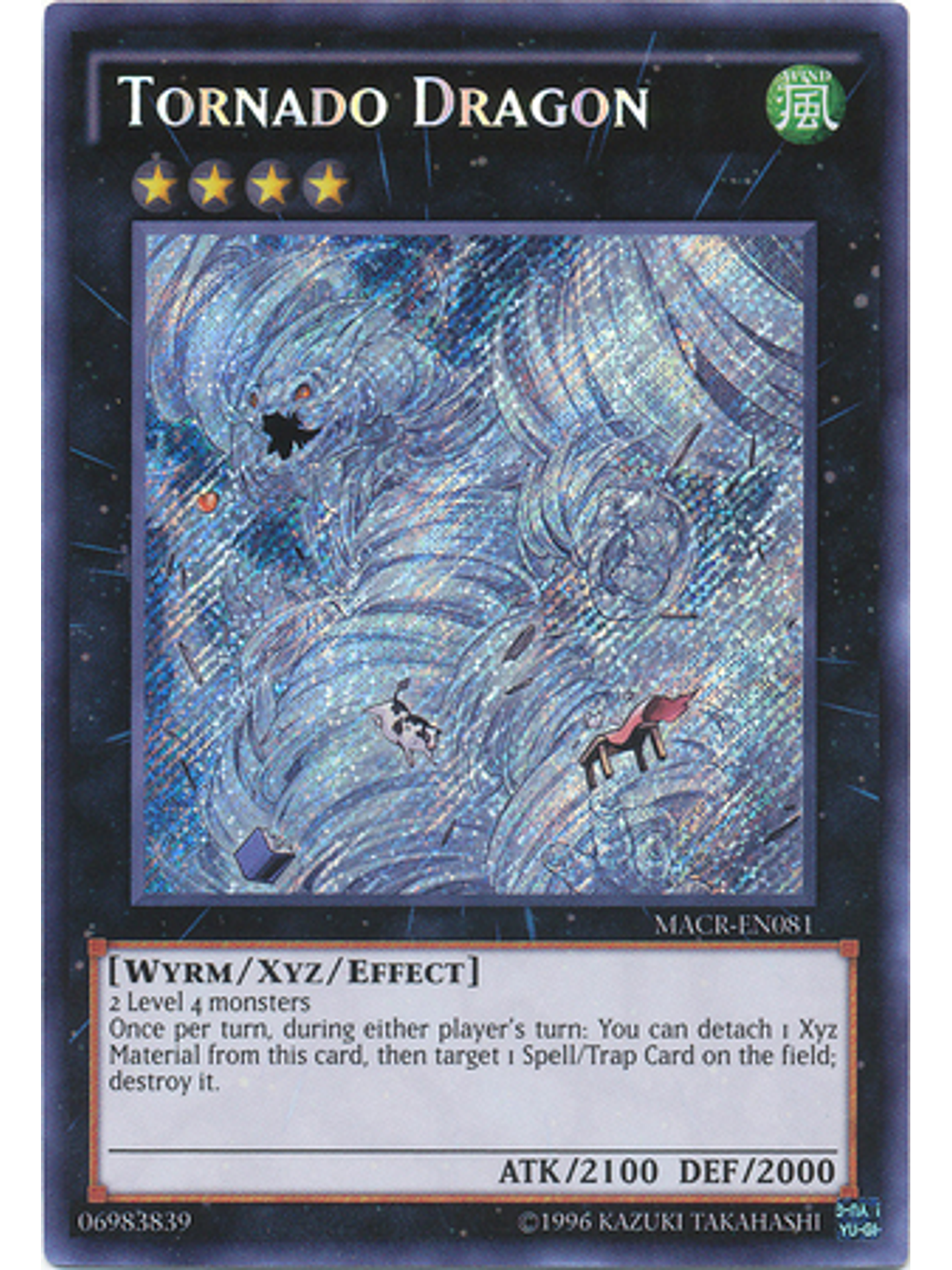 Tornado Dragon - MACR-EN081 - Secret Rare Unlimited 1