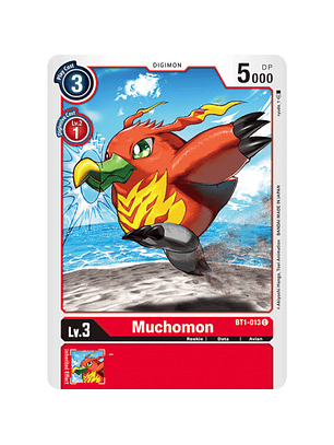 BT1-013 C Muchomon Digimon 