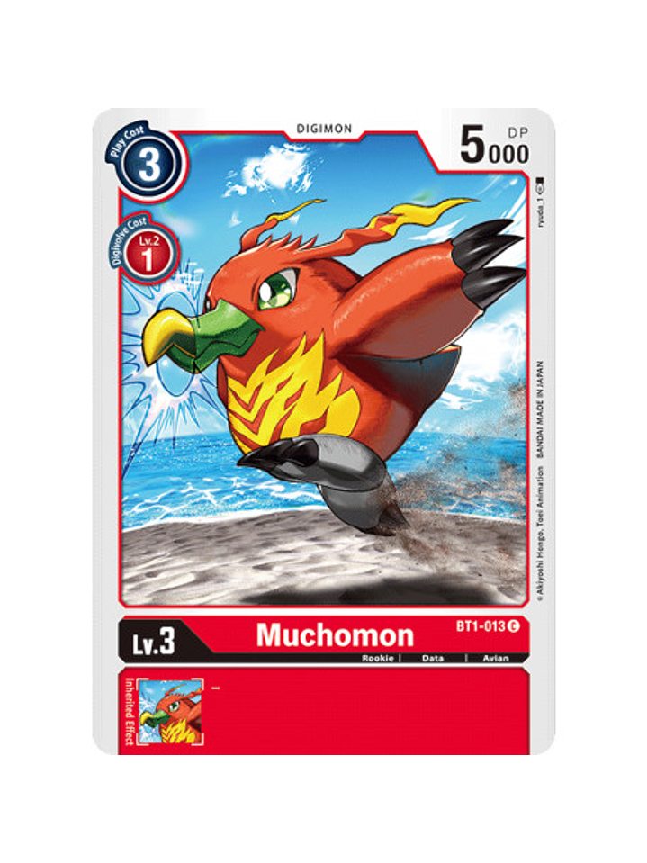 BT1-013 C Muchomon Digimon  1