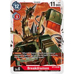 BT1-026 U Breakdramon Digimon 