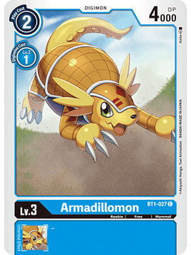 BT1-027 C Armadillomon Digimon 