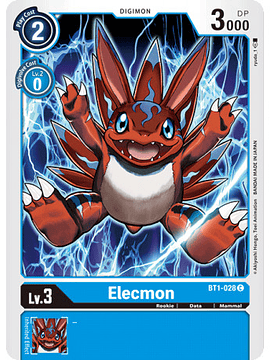 BT1-028 C Elecmon Digimon 