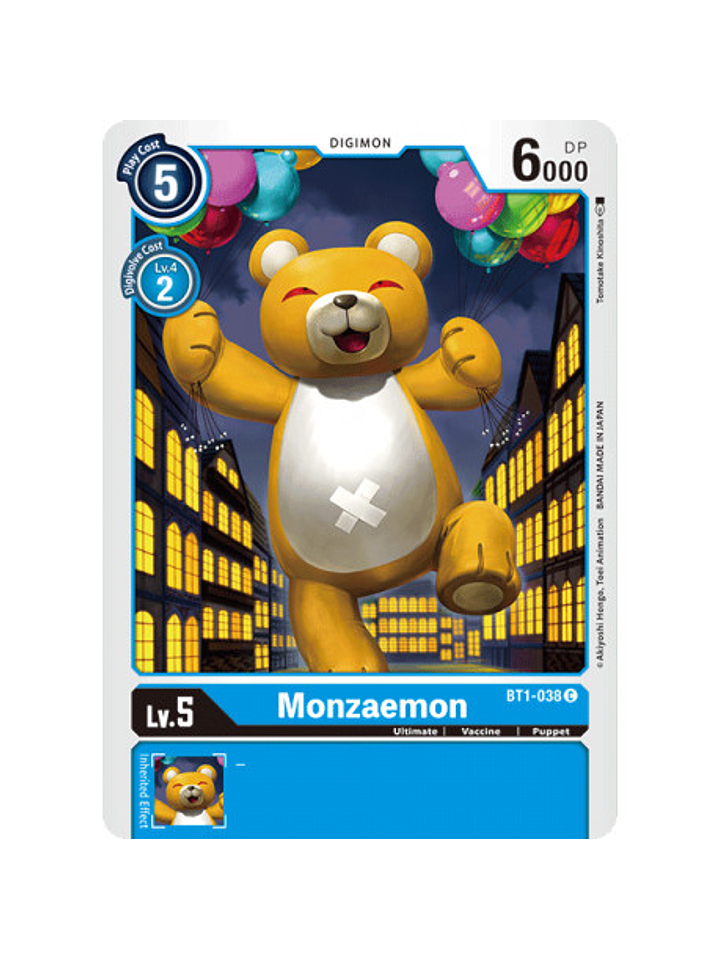 BT1-038 C Monzaemon Digimon  1