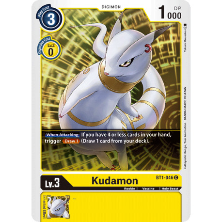 BT1-046 C Kudamon Digimon 