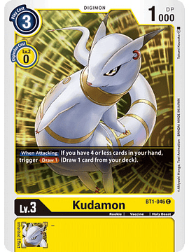 BT1-046 C Kudamon Digimon 